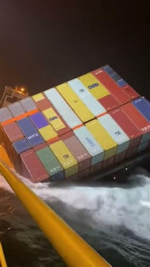 north sea view cargo ship rolling stones the cargo centre 😯😔