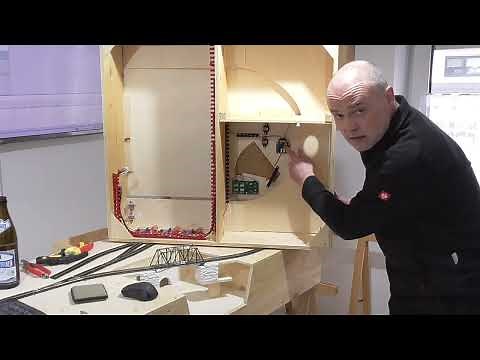 Modelleisenbahn Spur TT/1:120 - Segmentdrehscheibe, 3 Positionen programmieren und mit TC ansteuern