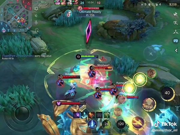 Savage Moments in Mobile Legends Game