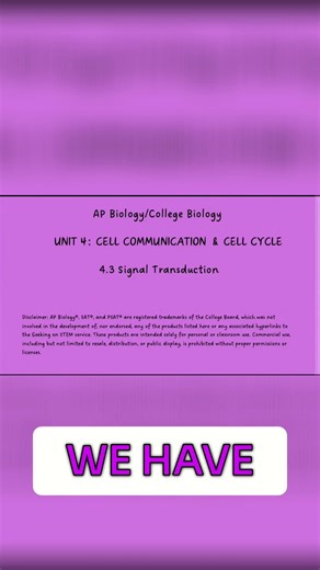 AP Biology: Cell Communication & Cycling Unit 4 Explained!