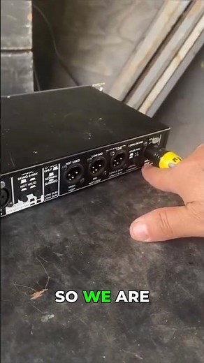 Cómo Conectar tu Crossover Correctamente #audioequipment #tutorial #stereo