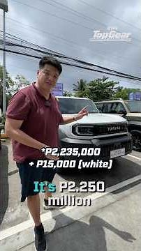 Starting at P2.250M, the base Land Cruiser FJ might just be the FJ for you. #topgearph #toyota