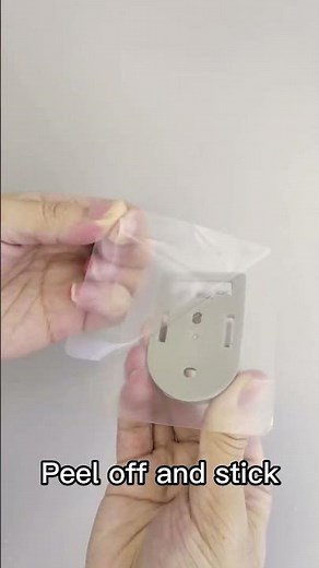 How to Install Wall Mount Shower Head Holder, Adhesive Handheld Shower Head Bracket Instruction