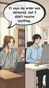 📦😕 Online Delivery Issue – Real Life English Conversation
