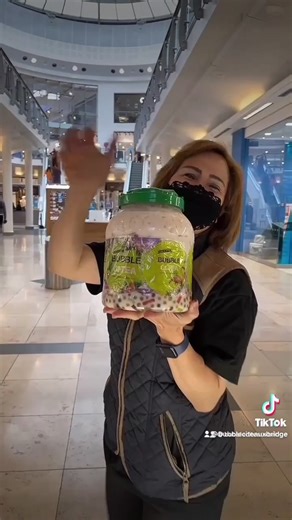 Giant Bubble Tea with Various Toppings | Bubble Citea Uxbridge