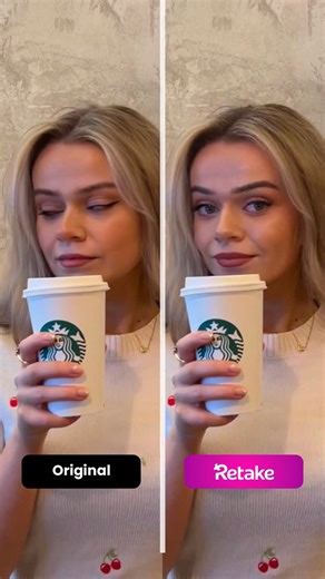 Retake AI - Face & Photo Editor | how to edit your photos the way you actually look irl? without catfishing 🤫⁠ ⁠ ⁠ ⁠ ⁠ #retakeai #phototips #photoediting #photoeditingtips... | Instagram