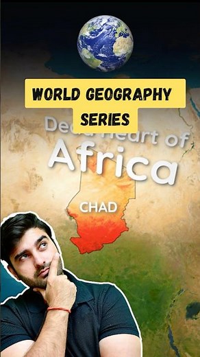 Desert, Diversity & a Dying Lake 💧 | Chad – The Dead Heart of Africa #geography #upsc #ssc