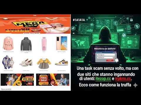 Una taskscam senza volto, ma con due siti che stanno ingannando gli utenti: itezop.cc e irpknx.cc