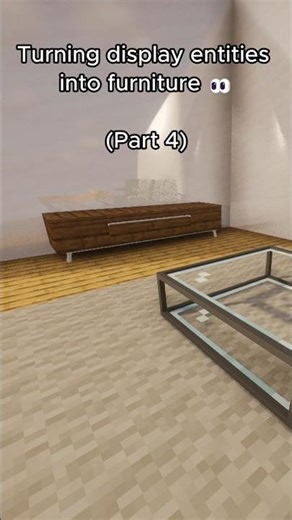 Making a TV Stand Out of Display Entities in Minecraft