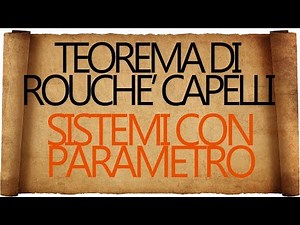 Rouché's Theorem Hair and Systems with Parameter