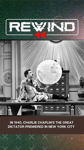 307K views · 5.5K reactions | #VantageOnFirstpost | On this day in history: In 1940, Charlie Chaplin's biggest box-office success - The Great Dictator - premiered in New York City | #FPRewind with @palkisharmaupadhyay | Firstpost | Facebook