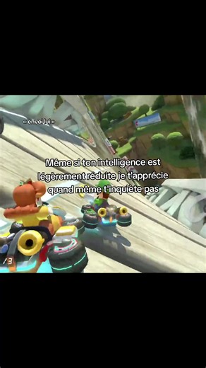 Phrase amusante à envoyer : « Même si ton intelligence est légèrement réduite je t'apprécie quand même »