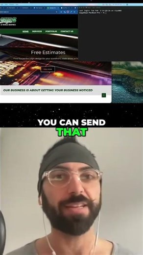 AI Coach: Quickly Send Website Design Examples #shorts