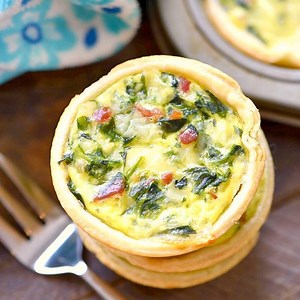 188 reactions · 340 shares | Easy MINI quiche bites.....perfect little appetizer or meal! Full recipe: https://temeculablogs.com/easy-mini-quiche-recipe/ | The Typical Mom | Facebook