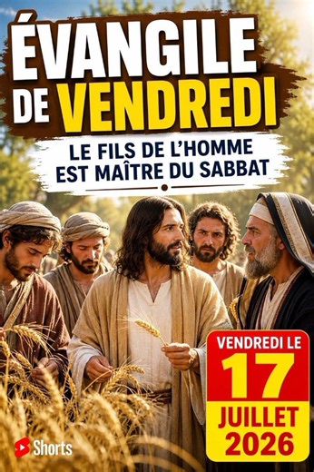 Évangile du Jour | Jésus révèle le vrai sens du sabbat – « Je veux la miséricorde, non le sacrifice