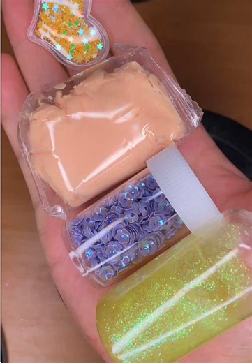 ASMR slime 🥰😝😎😍😘#asmr #slime ##asmrslime #satisfying #glitter