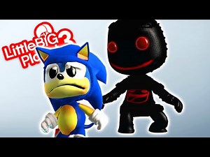 Sackboy Scares Sonic - LittleBigPlanet 3 Gameplay | EpicLBPTime