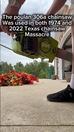 Poulan 306a chainsaw Texas chainsaw massacre