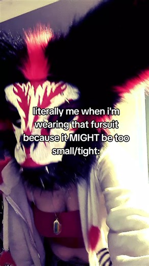this suit got me SUFFOCATING😭#fy #furry #newfursuit #alternative #furryfandom