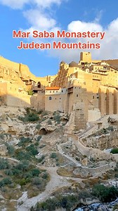 9.9K views · 442 reactions | Mar Saba Monastery, In the heart of the Judean Mountains | Visit Israel From Your Home | Facebook