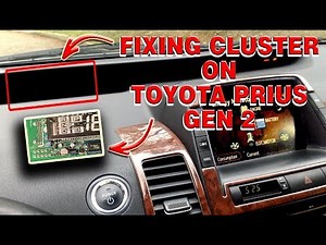 COMBINATION METER COMPUTER cluster Fix on Toyota Prius Gen 2 2004-2009 NHW20
