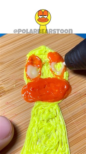 I made Sprunki Emoji 116 from Pato Pocoyo with 3D Pen #sprunki #pocoyo #3d #pen #incredibox