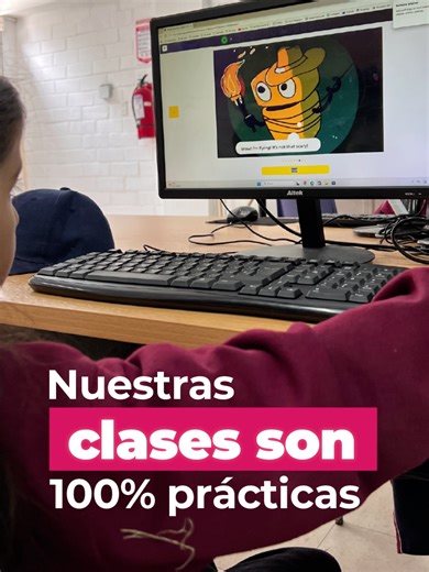 En Algorithmics nuestras clases son 100% prácticas 👾 🎯 Para niños, niñas y jóvenes de 6 a 18 años. ✨Presente en más de 90 países. 📲 Inscripciones abiertas 📞 099 806 3466 | 099 587 9175 📍 Jorge Murillo y Av. Cacha – Sector Calderón (Instalaciones ISM North) #Algorithmics #Calderón #clases100prácticas