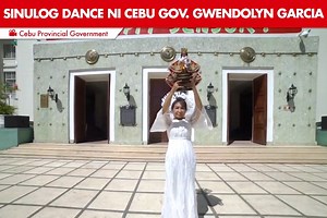 Sinulog dance ni Cebu Gov. Gwendolyn Garcia para sa pagdiriwang ng Sinulog 2022. For more latest stories, visit us at www.news5.com.ph | News5