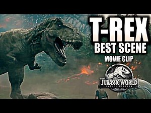 T-REX Best Scene | Jurassic World 2 (2018) Movie Clip | HD | Chris Pratt | Fallen Kingdom