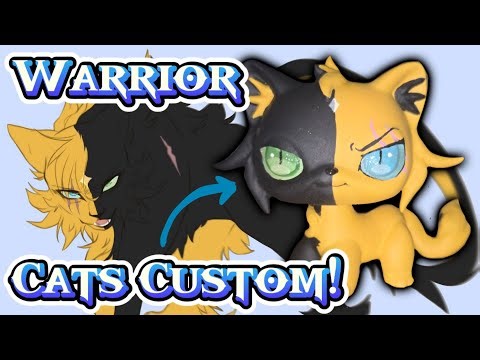 Making TWO LPS Warrior Cats Customs | Sculpting & Painting!