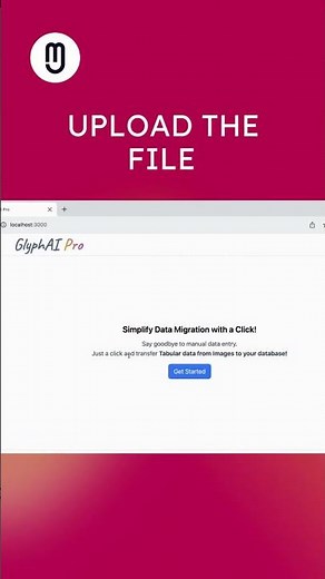 Tabular data extraction from image to database #shorts #javascript #ai #image #js