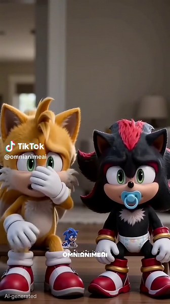 Baby Shadow Episode 55🍼👶 #shadow #sonic #fyp #shorts #funny | Sonic And Shadow