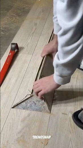 How to Replace One Laminate Floor Plank? ⚒️ #flooring #diy #hack