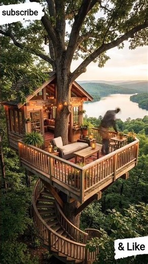 How do you build a house in a tree? #ai