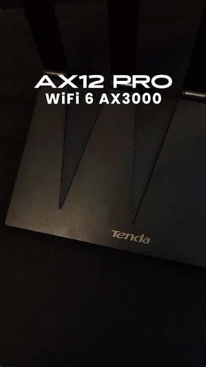 TENDA AX12 AX3000 Dual-Band Gigabit Wireless Router