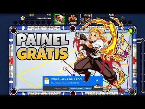 FFH4X 8 BALL POOL 🚀 HACK 2026 ATUALIZADO | GRÁTIS + VIP | ANDROID & iOS | 100% ANTI-BAN 🔥
