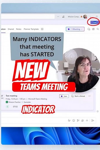Teams Now Shows Exactly When Meetings Begin #microsoft #teams #shorts
