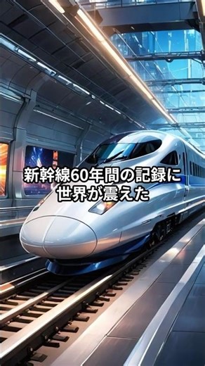 「信じられない」新幹線60年間の記録に世界が震えた #海外の反応