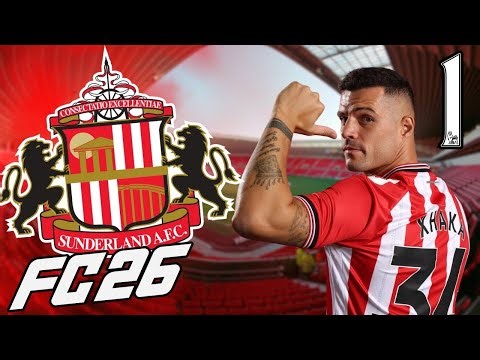 Sunderland Career Mode LIVE 🔴 | EA Sports FC 26 Gameplay | Road to Glory (PS5/4K60)