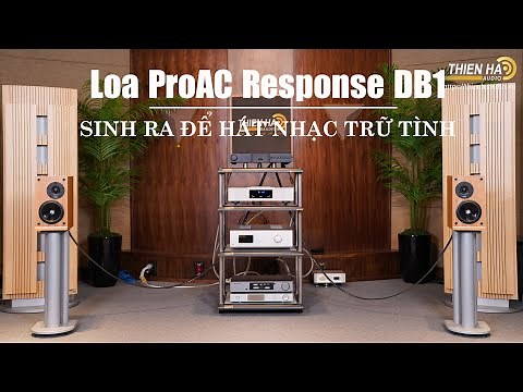 Loa ProAC Response DB1 + Ampli Naim Nait XS-3 - Phối Ghép Chuẩn - Cảm Xúc Dâng Trào