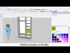Modéliser un meuble complet avec SketchUp