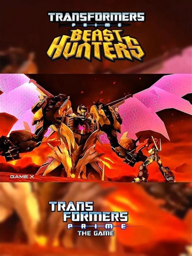 Transformers Prime: The Game Beast Hunters Style Intro #transformers #transformersprime #game