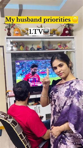 My husband priorities🙃 #husbandwife #habits #couplegoal #viralshorts #shortsfeed #trendingshorts