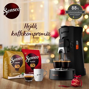 118K views · 56 reactions | Njut av julen med en god kopp kaffe  Som våra trogna användare säger; med kaffemaskinen Senseo Select finns det ett kaffe för alla smaker. Hejdå, kaffekompromiss ☕ | Senseo | Facebook