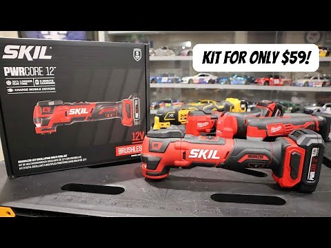 SKIL PWRCore 12V Oscillating Multi Tool Kit