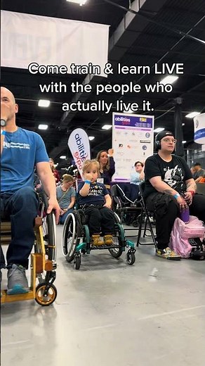 LONG BEACH Abilities Expo 🔥 #wheelchair #workout
