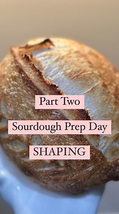 4.9K views · 382 reactions | Part 2 of sourdough prep day. Shaping plays such an important role in how a loaf turns out. It can also be one of the most difficult things to learn, but I think it’s also one of the most fun steps of making sourdough as well  #sourdougb #baker #microbakery #sourdoughbaking #sourdoughclub #sourdoufhbread #flourwatersalt #artisanbread #sourdoughartisan #jalapenocheese #sourdoughbakery | Bread and Butter Baking | Facebook