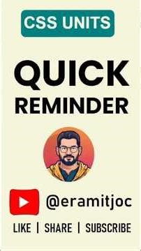 CSS Absolute Units #css #webdevelopment #coding