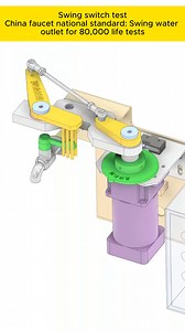 Swing Switch Test #engineering #mechanical #mechanism #cad #fusion360 #solidworks.mp4 | Breno Cruz