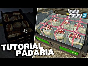 Como funciona a PADARIA no FARMING SIMULATOR 22 (PÃO E BOLO)- Tutorial Completo